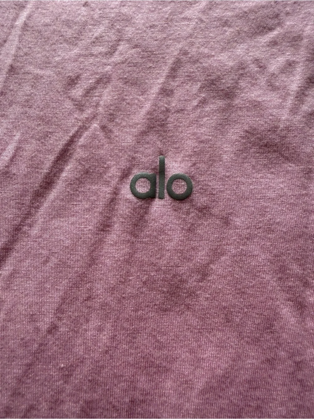 ALO Yoga Light Pink Short Sleeve Crew Tee